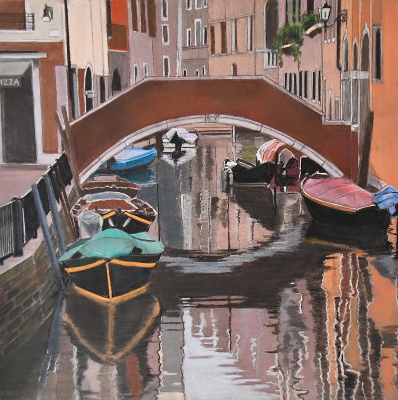 pont de venise1.jpg - Pastel Format/ Size 40x40